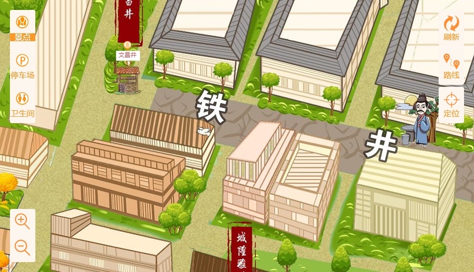 犍为智慧景区：手绘地图与语音导览的完美融合