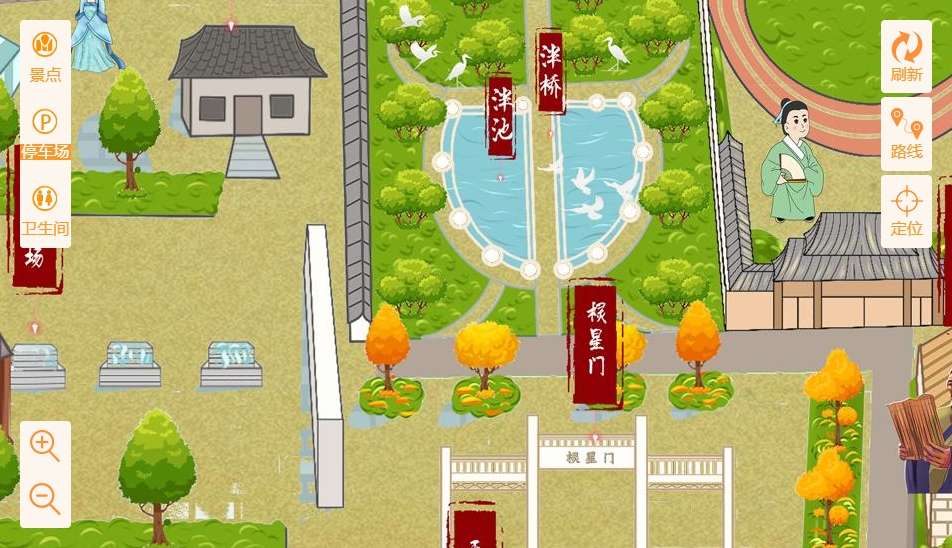 犍为手绘地图景区语音讲解导览系统：智慧景区建设的基石